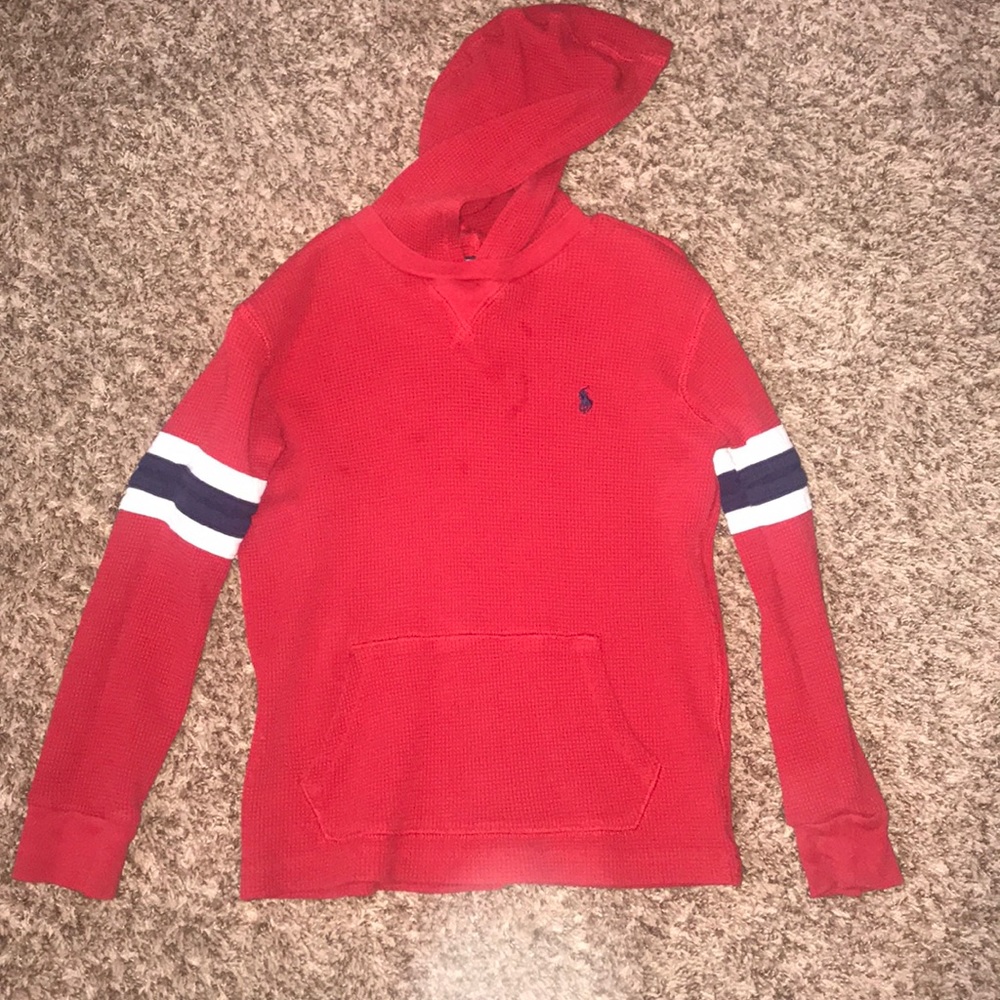 Polo by Ralph Lauren boys waffle knit long sleeve